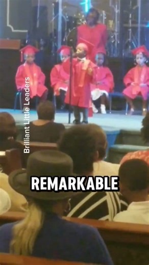 The best 4-year-old pre-school graduation speech I've ever heard. #congratulations | Brilliant Little Leaders