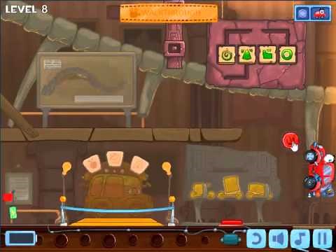 Wheely 4 time travel Level 8 Walkthrough