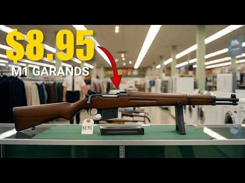 What Happened to 15 Million WW2 M1 Garand Rifles Sold at Sears Roebuck for $8.95 After 1968 Gun Ban?