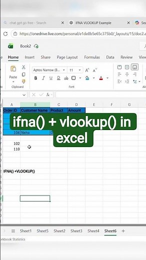 Excel IFNA + VLOOKUP Tutorial | Handle #N/A Errors Like a Pro!