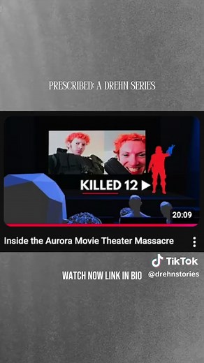 Inside the Aurora Movie Theater Massacre. OUT NOW 🎥🍿 Watch FULL Documentary | Link in Bio #jamesholmes #truecrimestory #scary #fyp #truecrime
