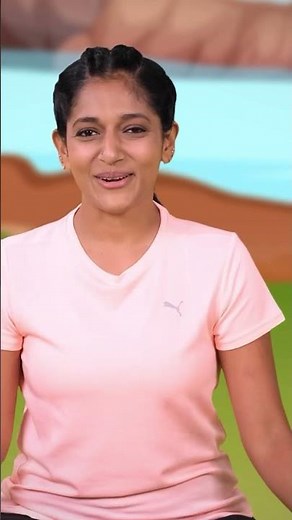 Have you tried out our super fun Balloon Breathing exercise? Watch the full video only on Yoga Guppy