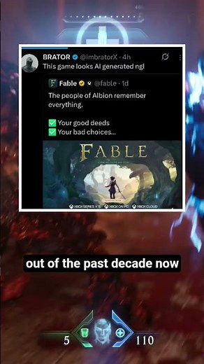 This Fable CRITICISM is Broken #fable #gaming #shorts