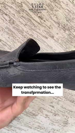 LV Loafer Restoration in London | Luxury Shoe Cleaning Transformation | 5 Star Dry Cleaner #shoes