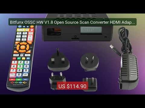 Bitfunx OSSC HW V1.8 Open Source Scan Converter HDMI Adapter ... — Amazing Value 2026 | Must Have!