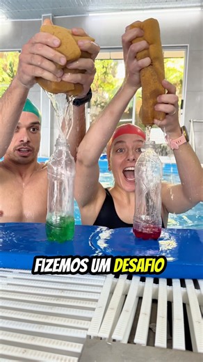 WHO FILLS THE BOTTLE FIRST? 🧽 #shorts #challenge