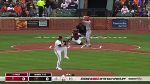 FIRST HOME RUN OF OPENING DAY BELONGS TO MR. MIKE TROUT! 💪 (via MLB) | MLB on FOX