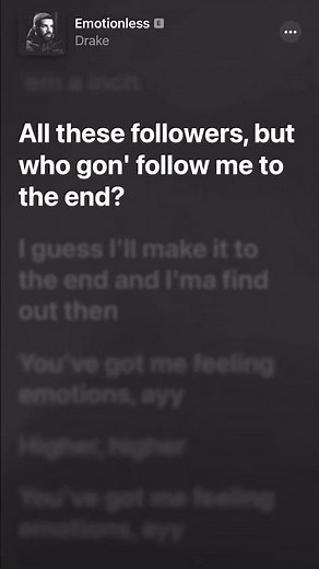 Drake Emotionless Lyrics💔 #music #trending #drake #rap #viral #spotify #lyrics #hiphop