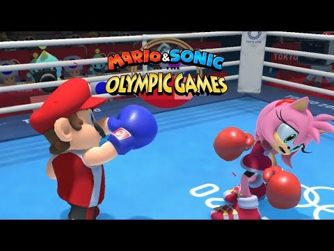 Boxing Hard Gameplay Mario & Sonic At The Olympic Games Tokyo 2020 Mario Shadow Sonic & Metal Sonic