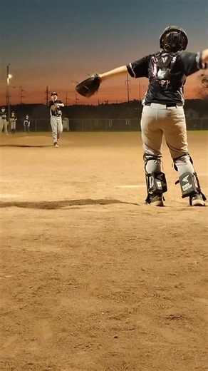 11U Travel Baseball Action Pitcher And Catcher Warming Up. For Iron In Game vs. Juice March 28, 2026