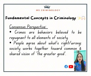 Fundamental Concepts in Criminology includes: • Conflict Model • Interactionist Model • Consensus Model We also have hard copy for these, just click through link https://shope.ee/4ppc1eXiWz | MS Criminology