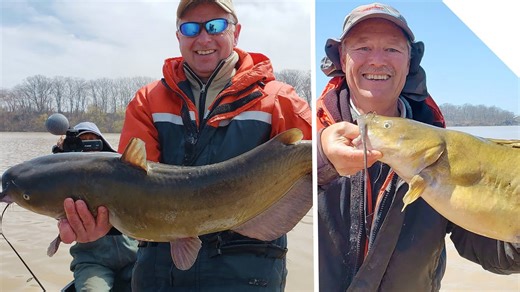 Channel catfish - beating my personal best, twice with this new prototype!