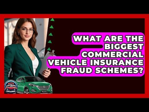 What Are The Biggest Commercial Vehicle Insurance Fraud Schemes? - Auto Coverage Explained