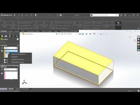 SolidWorks : Tout savoir sur la fonction "Coque"
