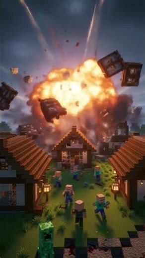 MINECRAFT EXPLOSIONS💥🔥☠️