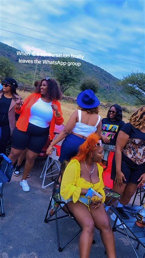 When the conversation finally leaves the WhatsApp group