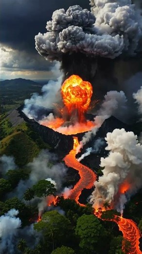 This volcano has been nurturing life for centuries.