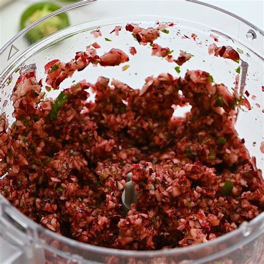 Cranberry salsa is a fresh cranberry mixture of sweet and savory that is laid over cream cheese. It makes for the BEST holiday appetizer! You can also serve it in place of cranberry sauce with your Thanksgiving or Christmas dinner. https://therecipecritic.com/cranberry-salsa/ | Tried and True Recipes