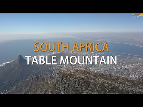 Table Mountain, Cape Town, Aerial view | South Africa (4K)