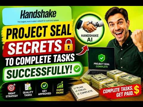 🔥 Project Seal Secrets: Complete Every Task Successfully on Handshake AI