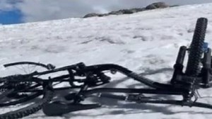 Muere Alpinista que Descendía en Bicicleta el Pico de Orizaba