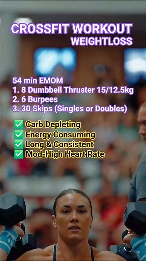 CrossFit Exercise For Weightloss | New CrossFit Workout #weightloss