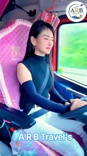 China woman bus 🚌 driver girl 👉 Subscribe 👈 #trending #shortvideo