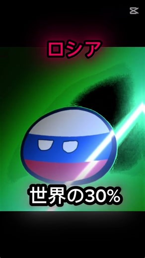 世界一ダイヤが取れる国と取れない国#ポーランドボール #countryballs #ばずれ