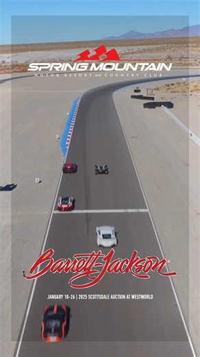1.8K views · 35 reactions | Excitement is in the air at Barrett-Jackson! Stop by the Spring Mountain Motor Resort and Country Club booth located in the Sponsor Pavilion to learn how you can experience the thrill of motorsports like never before. We’d love to meet you and share all the details. See you there! ✨ #BarrettJackson #racing Barrett-Jackson | Spring Mountain Motorsports | Facebook