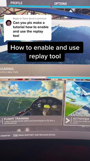 How to Enable and Use Microsoft Flight Simulator Replay Tool