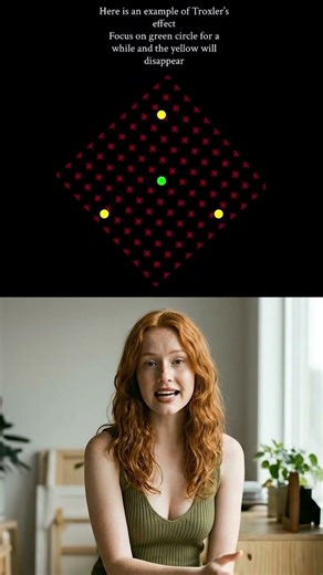 The disappearing dots trick #mindblown #opticalillusion #shorts