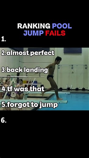 Ranking Jumping Pool Fails😂😂😂