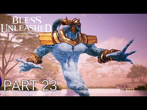 Bless Unleashed Walkthrough Gameplay Part 23 - Bashal Last Boss Fight, Crescent Moon Blessing (PC)