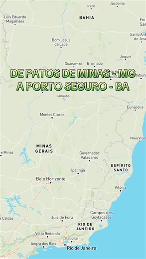 Roteiro de Viagem: Patos de Minas a Porto Seguro