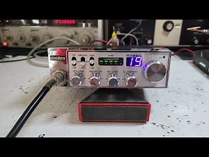 A Uniden PC122XL in for service