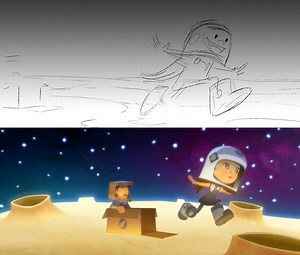 61K views · 2K reactions | “One Small Step” Dream Sequence Storyboards by Andrew Chesworth https://vimeo.com/311284868 | Animation Corner | Facebook