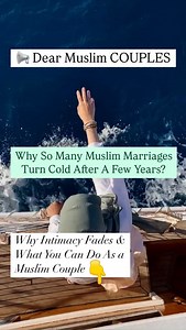 Dear Muslim Couples, 👇👇👇 Please Don’t Skip This Important Post It’s time we talk about this serious issue - because a marriage without intimacy loses its soul. If you’re struggling, you are not alone, and yes - there is hope and healing InshaAllah. Let’s reflect on something that isn’t discussed enough in our communities: Many Muslim couples go from romance to routine, and then to resistance. What starts with love slowly turns into a distant friendship. And when physical connection fades, emo