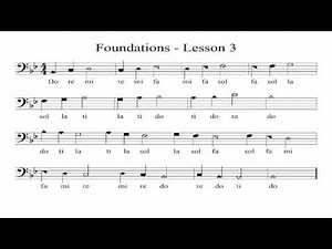 Foundational Skills Solfege - Lesson 3