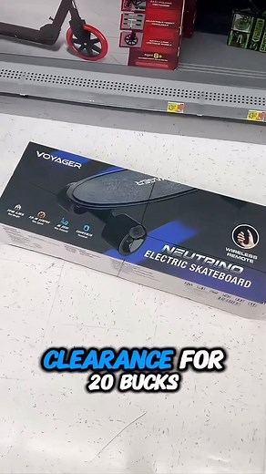 $20 Electric Skateboard at Walmart FOLLOW COMMENT your zip code down below and I’ll check if this deal is available near you! #resell #walmart #WalmartFinds #clearance #walmartclearance #electricskateboard | Flare Deals