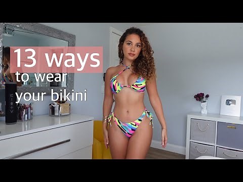 Relleciga "Rikini" 13 ways to wear your bikini | Solange Diaz
