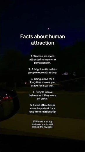 Facts about human attraction