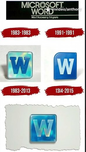 MICROSOFT WORD EVOLUTION: 1983 vs 2026! 📄🚀 #shorts #technology