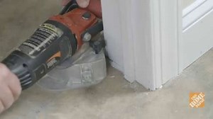 Installing Laminate Flooring: Step 2 - Prepare Door Jambs
