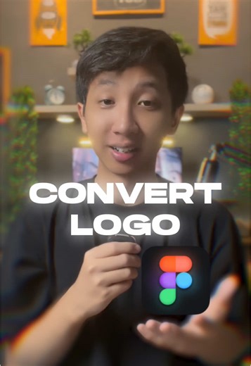 convert logo to vector in figma #figma #figmatutorial #uiux #uiuxdesign