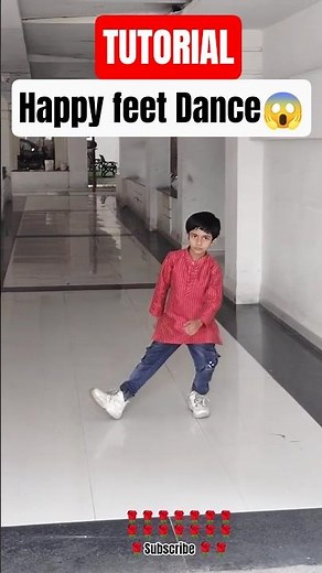 Magic Dance😱🌞|Happy Feet Tutorial| Neon mode tuzelity shuffle dance music#dancelikeyugga​#ytshort​