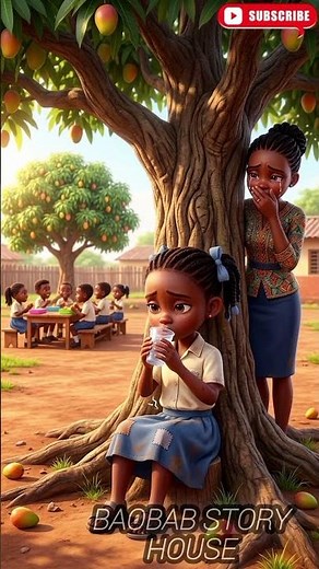 The girl who hid her hunger.... African folktale story #moralstories