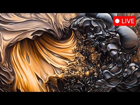Relaxing Liquid Art | Transform Stress into Stillness 💫