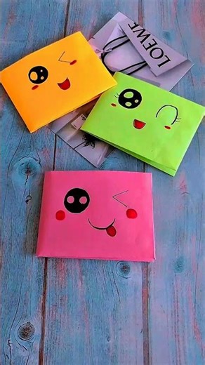 DIY Paper Wallet That Holds Money 💰 | #arts #craft #artscraft #shorts