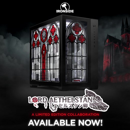 🐺Welcome to the Castle🌹 We are excited to announce our collab with Lord Aethelstan! Pre-orders are now open, with cases and PCs estimated to start shipping August! Check it out for yourself below, your lord demands it. | Ironside Computers