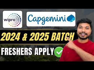 Wipro & Capgemini Hiring 2024–2025 Freshers | Selection Process Explained